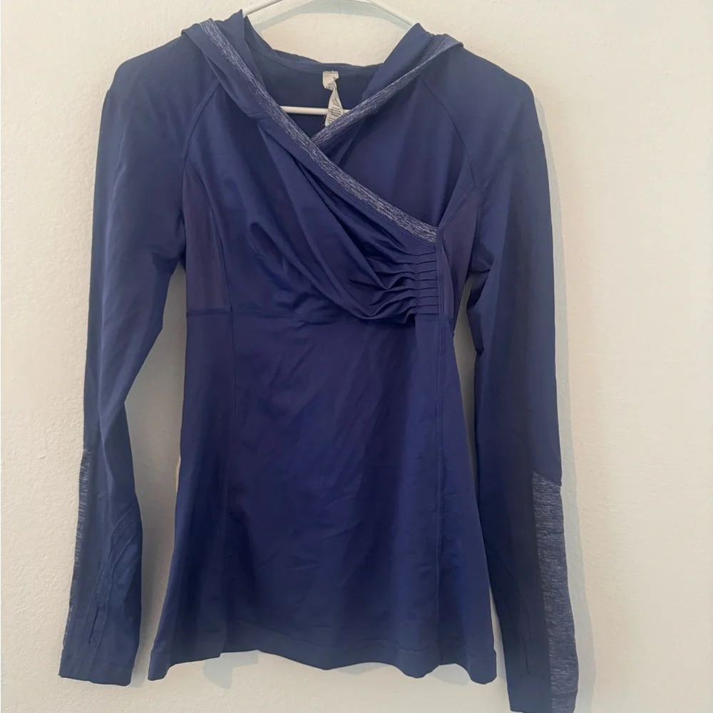 Lululemon Run For Your Life Cross Train Pullover Hoodie Athleisure Sporty Sz 4 - Picture 1 of 13